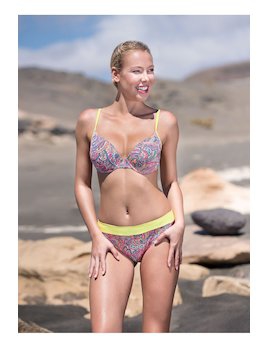 Růžové plavky vzorkové